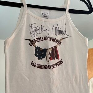 Brooks & Dunn Signed Graphic Tank Top